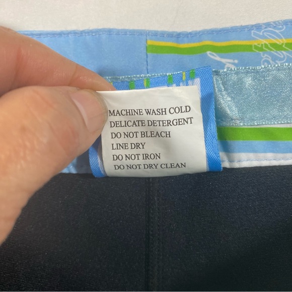 Jet pilot Genuine Rubber Board Shorts Medium 7 Striped blue white - Picture 7 of 11